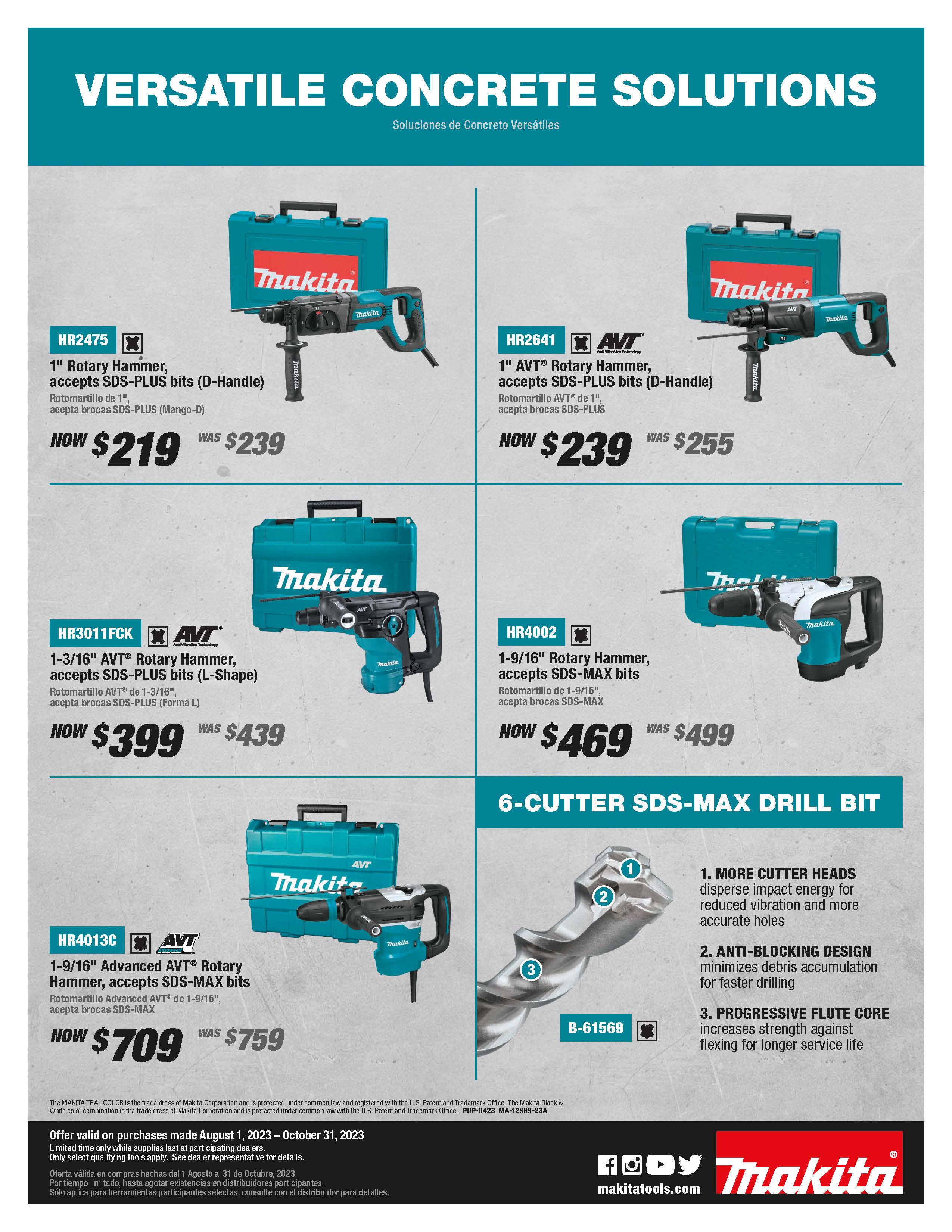 Makita sales special buy